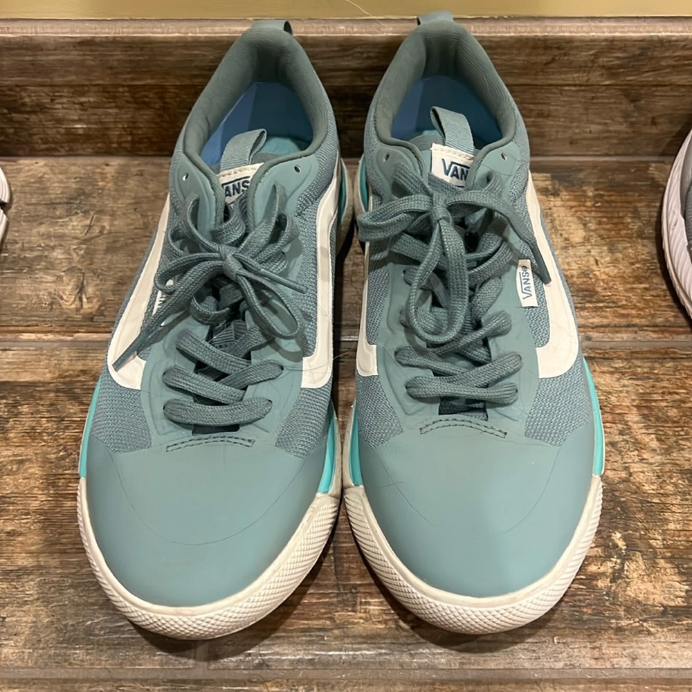 Turquoise Vans!